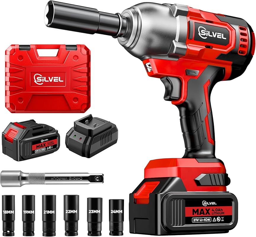 SILVEL Cordless Brushless Extension Wrenches